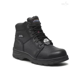   skechers 77009ec workshire fekete  munkavédelmi cipő 49 1/2 (EN ISO 20345:2011)