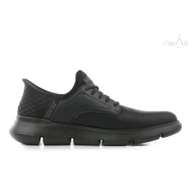   skechers 205046 Garza Gervin slip-ins fekete férfi félcipő 47 1/2
