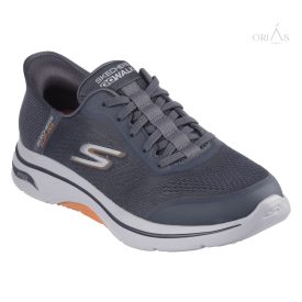   Skechers 216602 GoWalk ArchFit 2.0 Simplicity 2 extra széles szürke sportcipő 48