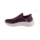 skechers 124836 go walk flex-grand entry bordó női edzőcipő 43