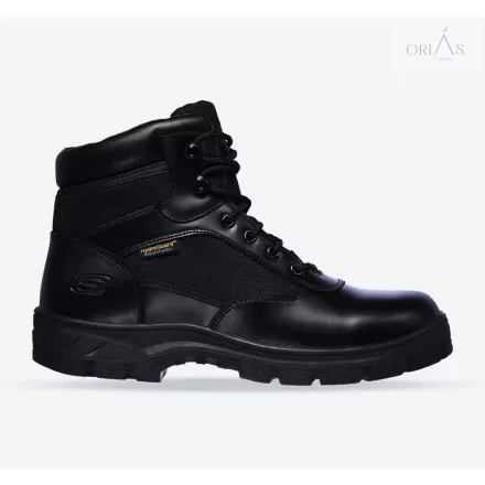 Skechers 77526EC Wascana Benen fekete munkavédelmi vízálló bakancs 47 1/2