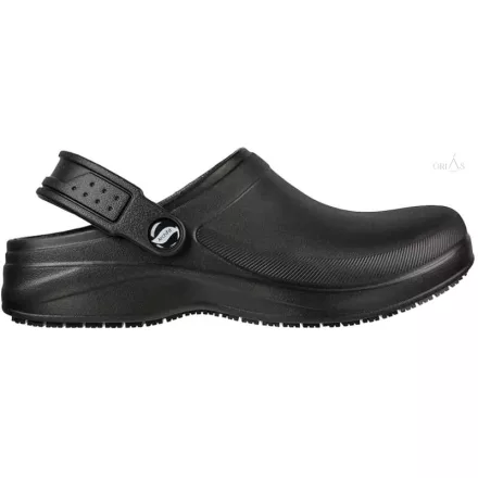 Skechers 200092EC Work:ArchFit Riverbound fekete csúszásmentes klumpa 47 1/2