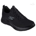 Skechers 216486 Go Walk Flex Remark fekete férfi sportcipő 47