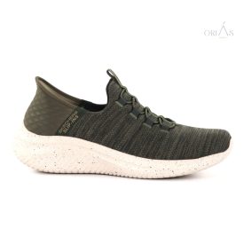   Skechers 232452 UltraFlex 3.0 Right Away olajzöld sportcipő 48