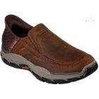 Skechers 204810 Respected Elgin sötétszürke extra széles Slip-ins cipő 49