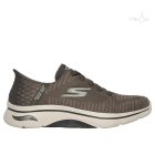 Skechers 216601 GoWalk ArchFit 2.0 Grand Select 2 extra széles barna sportcipő 47
