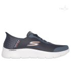 Skechers 216324 Go Walk Flex slip-in szürke férfi sportcipő 47