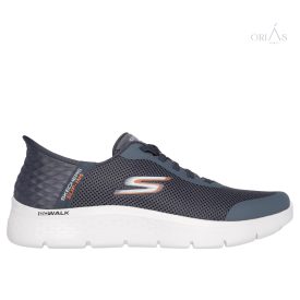   Skechers 216324 Go Walk Flex slip-in szürke férfi sportcipő 47