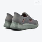 Skechers 216330 Go walk flex Vízálló szürke férfi sportcipő 47