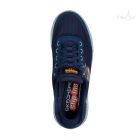 skechers 216330 Go walk flex Vízálló kék férfi sportcipő 47