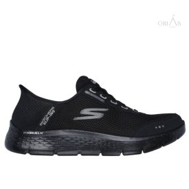   Skechers 216330 Go walk flex Vízálló fekete férfi sportcipő 47