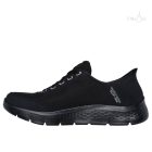 Skechers 216330 Go walk flex Vízálló fekete férfi sportcipő 47