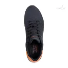 Skechers 183004 Uno Suited on Air fekete férfi cipő  47 1/2