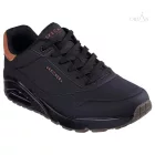 Skechers 183004 Uno Suited on Air fekete férfi cipő  47 1/2