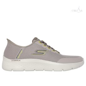   Skechers 216332 Go Walk Flex Netro férfi bézs sportcipő 47