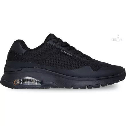 Skechers 183310 Uno Flex Spring On Air fekete sneaker 48 1/2