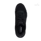Skechers 183310 Uno Flex Spring on air férfi fekete sneaker 49 1/2