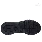 Skechers 183310 Uno Flex Spring on air férfi fekete sneaker 49 1/2