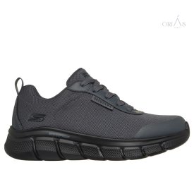   Skechers 118111 Bobs B Flex Rainy Edge vízálló szürke férfi félcipő 47 1/2