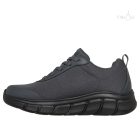 Skechers 118111 Bobs B Flex Rainy Edge vízálló szürke férfi félcipő 47 1/2