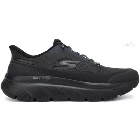   Skechers 217128 Go Walk Max Cushioning Hyper Burst Zoltar Slip-Ins fekete sportcipő 47