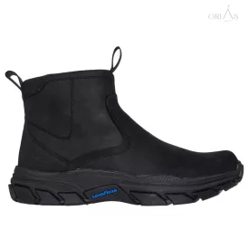 Skechers 205176 Respected Evanston fekete bokacsizma 47 1/2