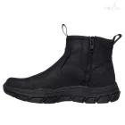 Skechers 205176 Respected Evanston fekete bokacsizma 47 1/2