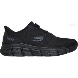   Skechers 118113 Bobs B Flex Glacial Edge fekete sportcipő 47 1/2
