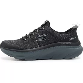   Skechers 233244 D'Lux Walker 3.0 Drevven Slip-Ins fekete sportcipő 48 1/2