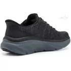 Skechers 233244 D'Lux Walker 3.0 Drevven Slip-Ins fekete sportcipő 48 1/2