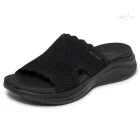 Skechers 164055 fekete női papucs 41