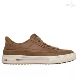   Skechers 183224 ArchFit Slip-Ins Arcade Join Ya There barna sneaker 47 1/2