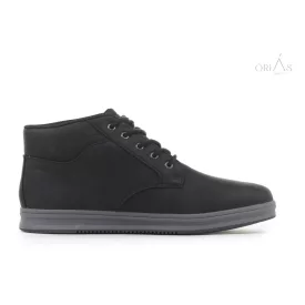   Skechers 211461 Palmiro Wallace fekete vízálló bokacipő  47 1/2