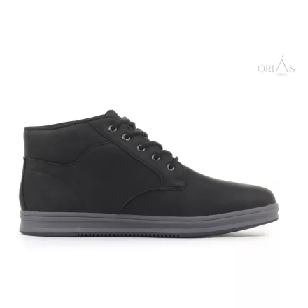 Skechers 211461 Palmiro Wallace fekete vízálló bokacipő  47 1/2