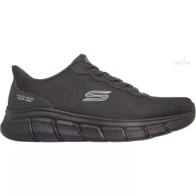   Skechers 118113 Bobs B Flex Glacial Edge Slip-Ins sötétszürke sportcipő 47 1/2
