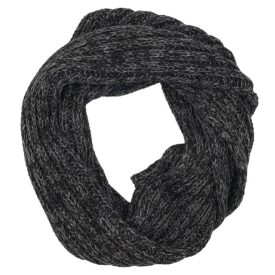 bugattı szürke-barna kötött sál