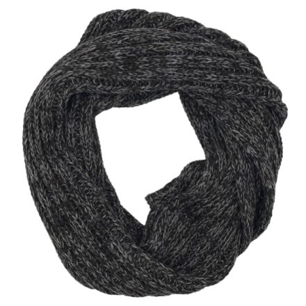 bugattı szürke-barna kötött sál