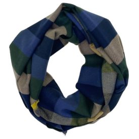 casa moda színes kockás sál