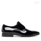 lloyd 21-627-20 jerez fekete lakk elegáns alkalmi félcipő 48 1/2