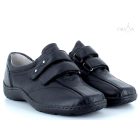 waldlaufer 496301-172-001 h-szélesség fekete női félcipő 45 1/2