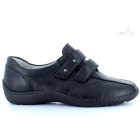 waldlaufer 496301-172-001 h-szélesség fekete női félcipő 45 1/2