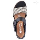 Remonte D6453 női fekete szandál 43