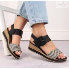 Remonte D6453 női fekete szandál 43