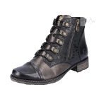 remonte d4391-02 fekete nőı bokacıpő 45