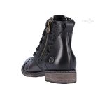 remonte d4391-02 fekete nőı bokacıpő 45