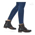 remonte d4391-02 fekete nőı bokacıpő 45