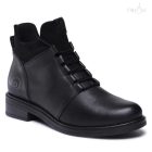 remonte nőı fekete bokacıpő 45
