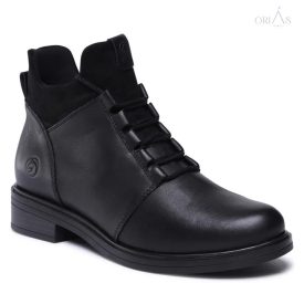 remonte nőı fekete bokacıpő 45