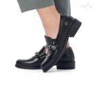 remonte d0f03-01 fekete nőı mokaszın 42