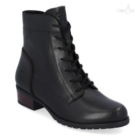 remonte d6890-01 fekete nőı bakancs 42